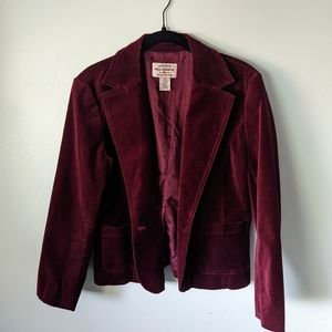 Ralph Lauren Polo Jeans Co. Velvet blazer